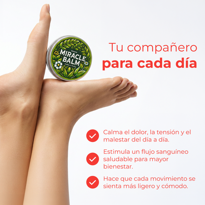 La fórmula Senzio Miracle Balm para la recuperación de los pies