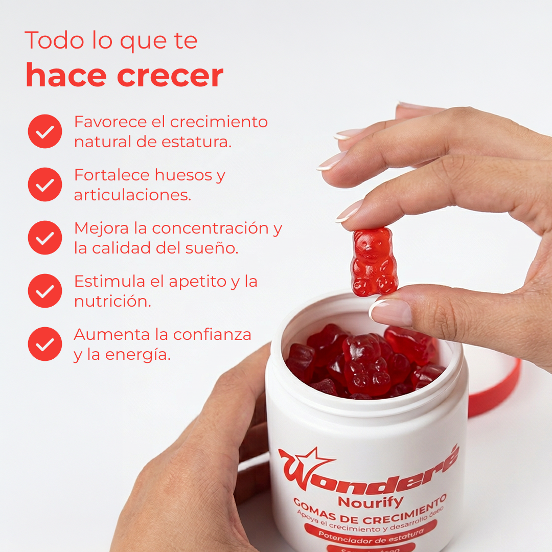Gomitas potenciadoras Nourify
