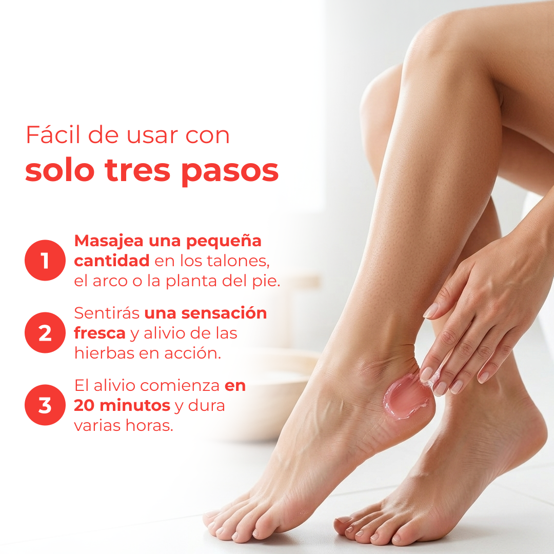 La fórmula Senzio Miracle Balm para la recuperación de los pies