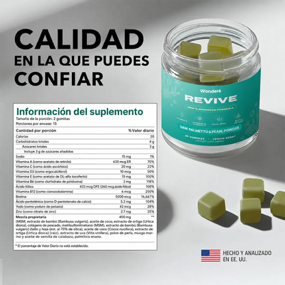 Gomas cabello fuerte