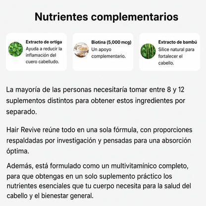 Gomas cabello fuerte